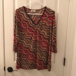 Geometric style tunic